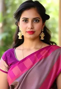 Saubhagyavati Saree face swap