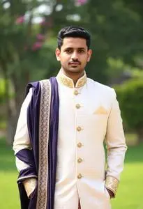Sherwani Lungi Wali face swap
