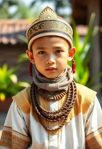 Buwan Wika Costume Boy face swap
