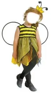 Halloween Bee Costume / Fancy Dress For Girl