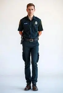 Parole Officer Costume face swap