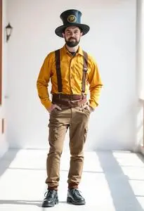 Steam Boat Willie Costume face swap