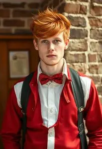 Ginger Spice Fancy Dress Male face swap
