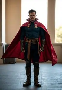 Adam Strange Costume face swap