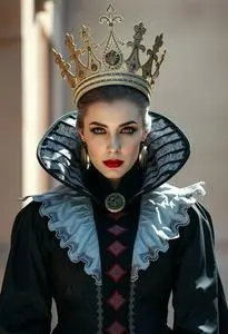 Evil Queen Costume face swap
