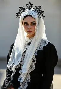 Crypt Bride Costume face swap