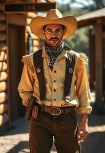 Eureka Gold Rush Costume face swap