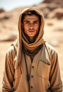 Fade Eye Desert Dweller Costume face swap