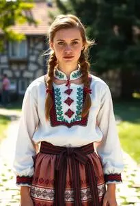 Croatian Folk Costume face swap