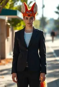 Foxy Costume face swap