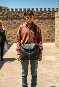 Hermiones Mokeskin Pouch Costume Bag face swap