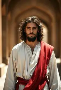 Jesus Costume Man face swap