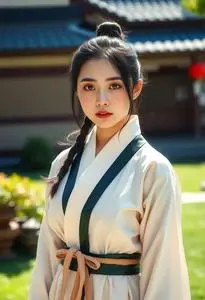 Kuchisake Onna Costume face swap