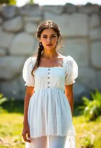 Marion Ravenwood White Dress Face Swap Marion Ravenwood White Dress Face Swap