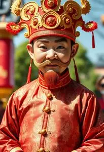 Chinese God Fortune Costume