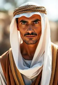 Arab Thobe Costume face swap