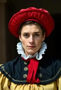 French Courtier Costume face swap