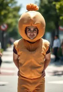 Donut Costume Adult face swap