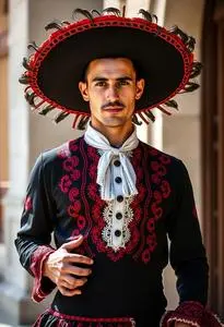 Flamenco Dancer Male Costume face swap