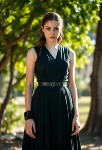 Padme Black Dress Costume Face Swap