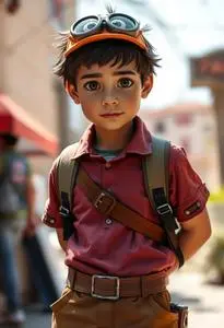 Male Dora Explorer Costume face swap
