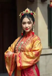 Asami Dance Costume face swap