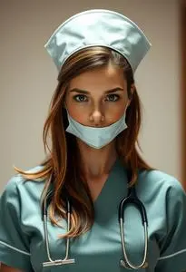 Blink 182 Nurse Costume face swap