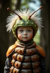 Bugs Life Caterpillar Costume face swap