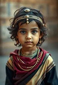 Child Egyptian Costume face swap