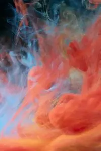 High Speed Photography of Colorful Ink Diffusion in Water phone wallpaper background