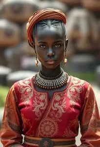 Dora Milaje Costume face swap