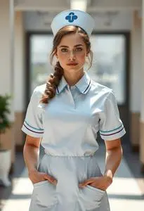 Nurse Jenny Costume face swap