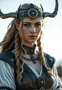 Norse Valkyrie Costume face swap