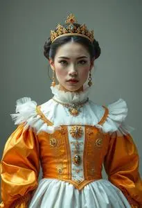 Queen Lillian Costume face swap