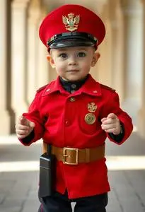 Rcmp Toddler Canadian Mountie Costume face swap