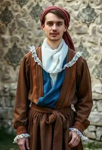 Renaissance Villager Costume face swap
