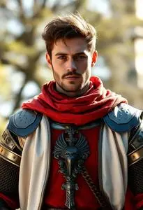 Romeo Knight Costume face swap