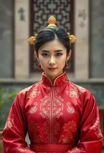 Shanghai Tang Costume face swap