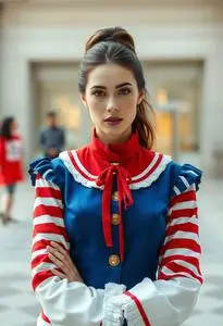 Waldo Costume Female face swap