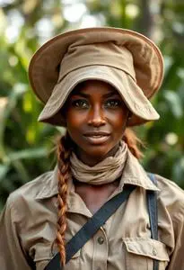 Safari Fancy Dress Womens Face Swap