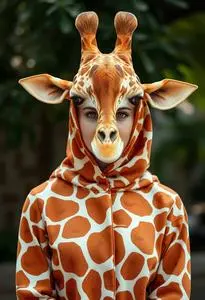 Giraffe Costume Woman