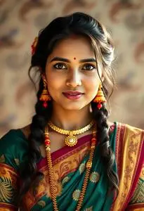 Karnataka Costume Female face swap