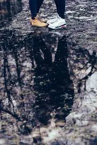 Nature People Autumn Boy Couple phone wallpaper