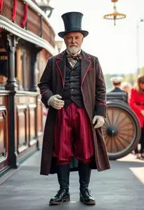 Steam Boat Willie Costume face swap