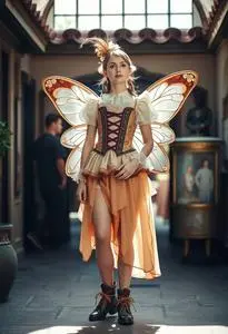 Tinker Fairy Costume face swap