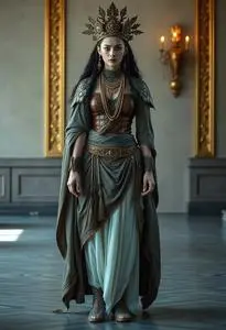 Myth Goddess Costume face swap