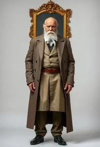 Sigmund Freud Costume face swap