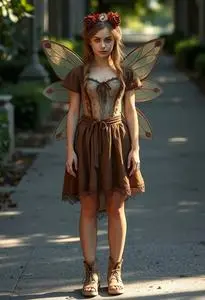 Amy Brown Fairy Costume face swap