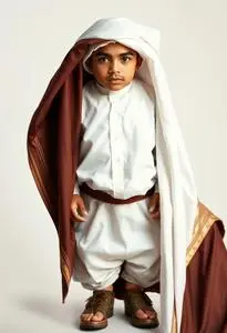 Arabic Jubba Style Costume face swap