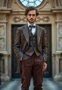Aristocrat Suit Costume face swap